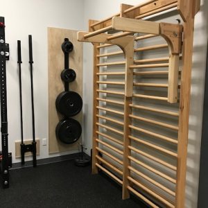 Adaptador con barra de tracción y barra de inmersión para espalderas, código 248-madera