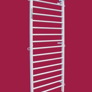 Espaldera hecha de metal,2.3x0.9 m,codigo 221-Metal-blanco